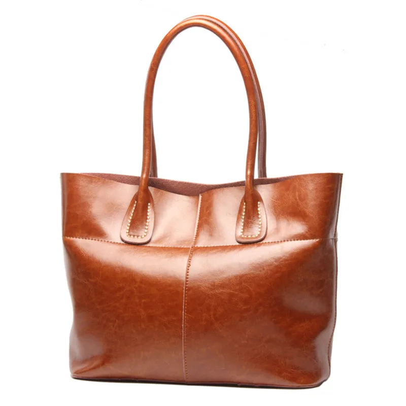 

Women Vintage Wax Leather Handbags Ladies Fashion Shoulder Bag for Girl Messenger Bag Female Cross body Bag Birthday Gift