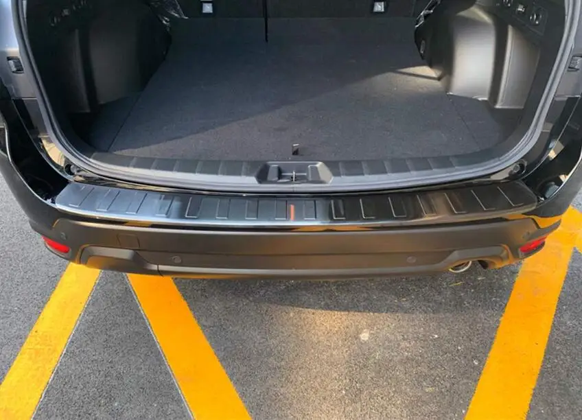 Защитная пластина для заднего бампера стальные молдинги Subaru Forester