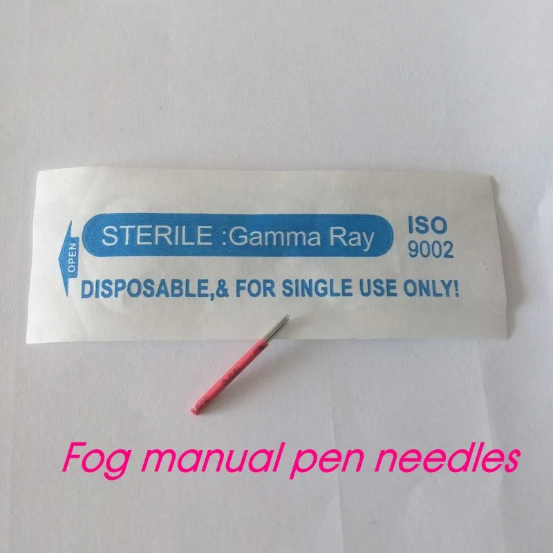 Fog manual pen needles