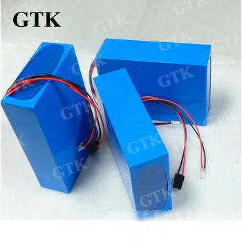 

GTK lithium 52V 30AH lithium battery 51.8V 14S BMS bateria 18650 for 48v 2000W Mountain bike Electric bike Cleaner + charger