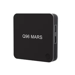 Q96 Mars Android 7,1 Tv Box S905L четырехъядерный 1/8Gb 4K Vp9 H.265 Dlna Hd2.0 3D игровой смарт-ТВ медиа-оборудование Eu Plug