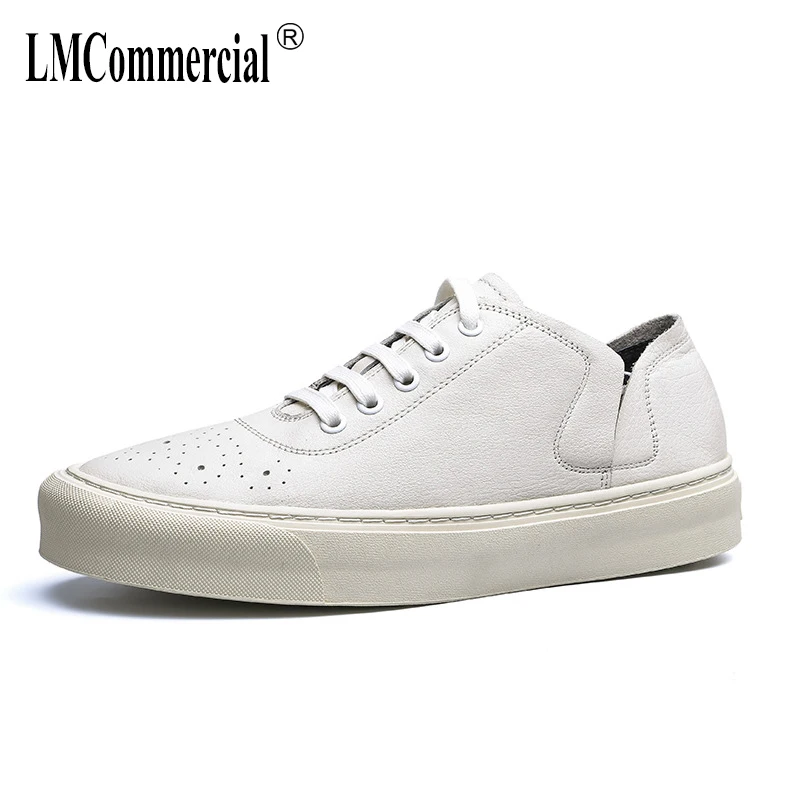 

Men's shoes spring autumn summer Genuine Leather leisure shoes men all-match cowhide breathable sneaker casual shoes male