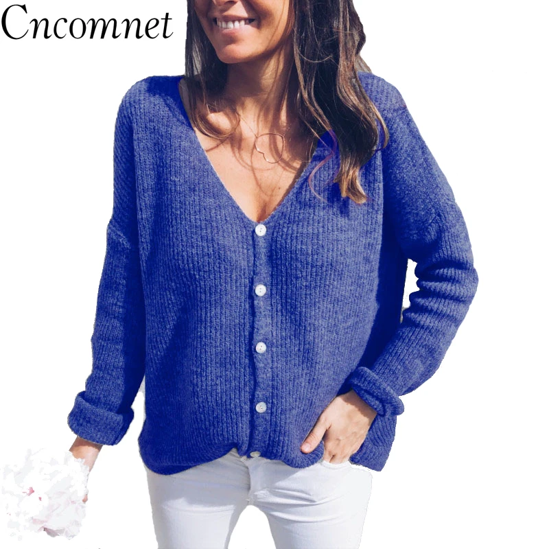 Women Sweater Cardigan 2018 Spring Autumn Casual Loose Long Sleeve Knitted Single Breasted Coat Female Warm Comfortable Sweaters Women Sweater Cardigan 2018 Spring Autumn Casual Loose Long Sleeve Knitted Single Breasted Coat Female Warm Comfortable Sweaters
