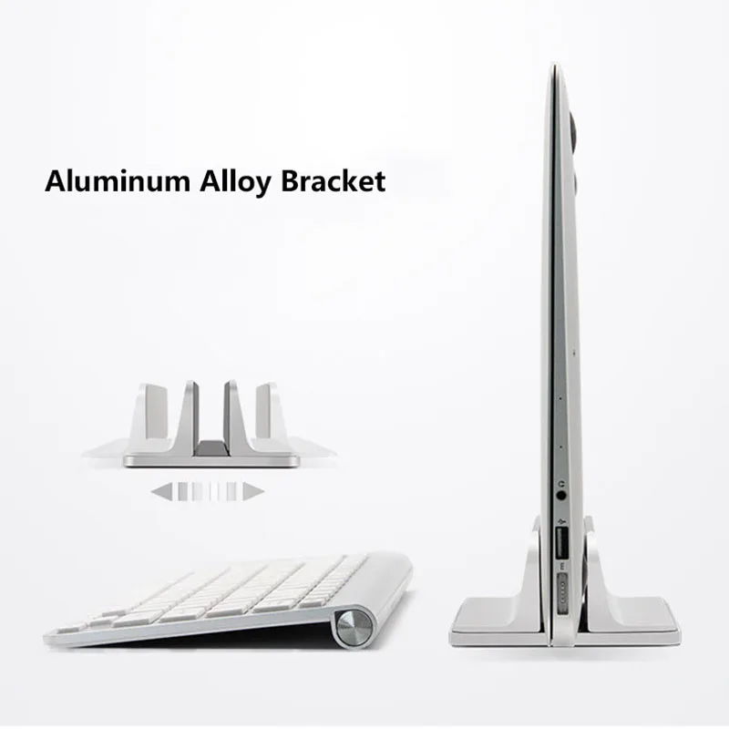 Новейший модный серебристый кронштейн из алюминиевого сплава для Macbook Air Pro Retina 11