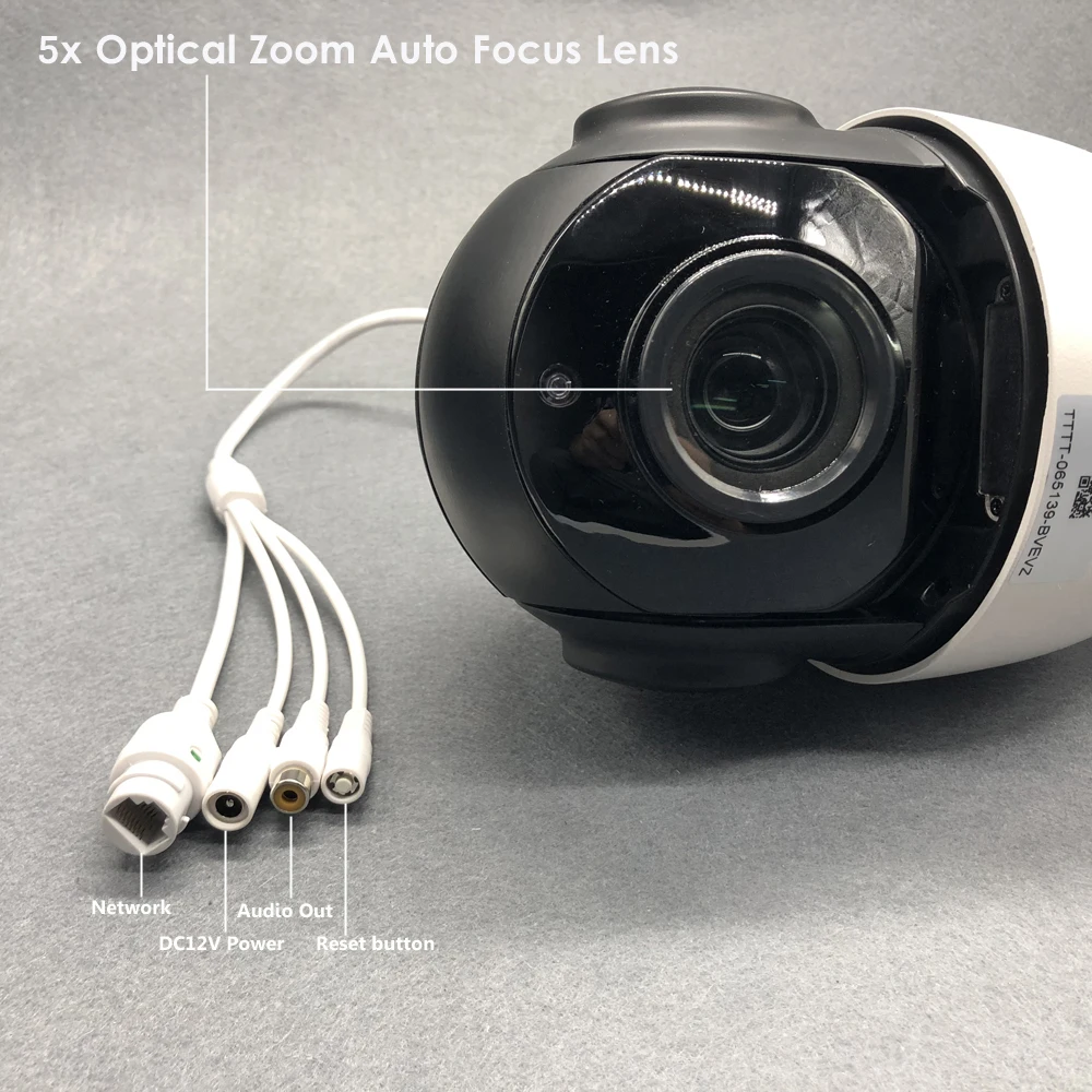 HD 1080 P купольная PTZ IP Камера Wi Fi на открытом воздухе 20X зум 2.0MP двухстороннее аудио