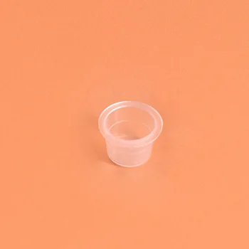 

15mm Plastic Tattoo Ink Cups For Permanent Tattoo Makeup Eyebrow Makeup Pigment Container Caps Disposable Accessories