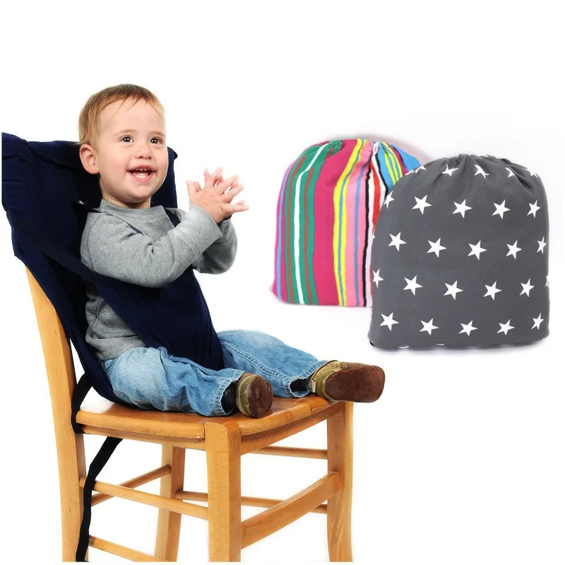 Новый Портативный 2 стиля младенцев стул малышей раскладное кресло для кормления мест для маленьких мальчиков и девочек ремня