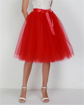 

Tulle Skirts Womens Mini Ball Gown Skirt Tulle Skirt Women 2019 Spring Summer Korean Elastic High Waist Mesh Tutu Skirt