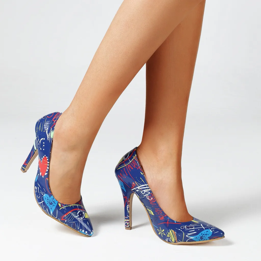 Осенняя пикантная обувь для вечеринки свадебные туфли женская обувь на высоком каблуке размера плюс женские туфли на низком каблуке с острым носком тонкие туфли на шпильке