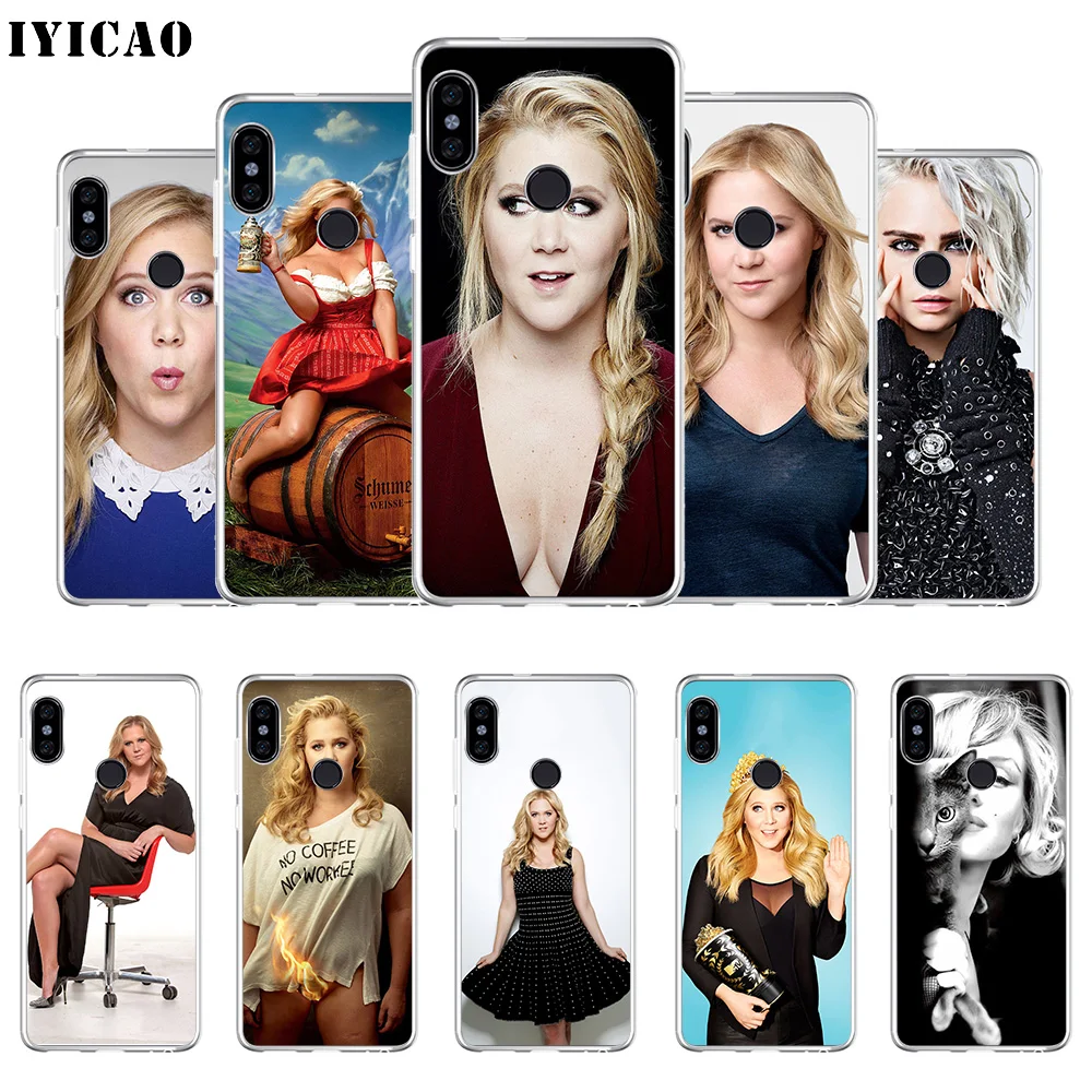 IYICAO Amy Schumer Soft Silicone Phone Case for Xiaomi Redmi 4A 5A 6A Note 7 6 5 Pro Plus 4X Prime Cover | Мобильные телефоны и