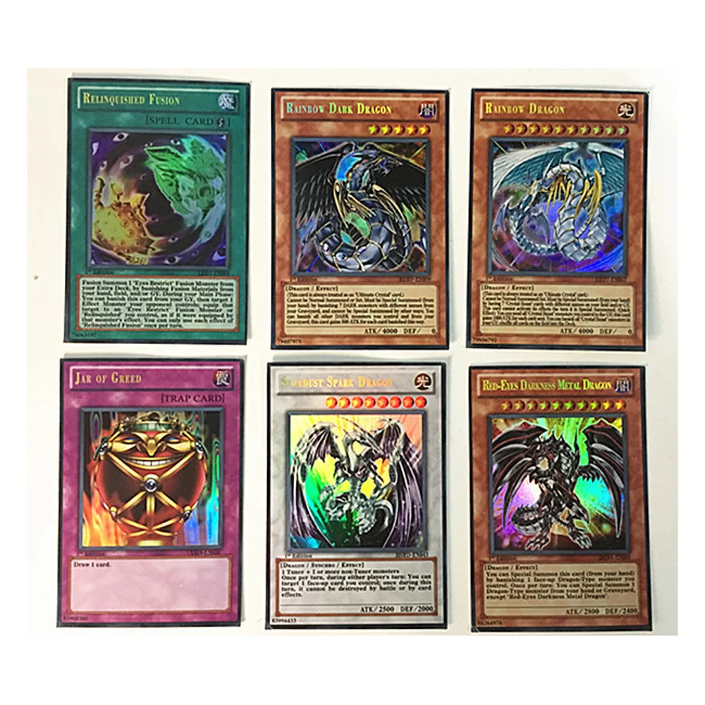 60 шт./компл. Yugioh Редкие флеш-карты Yu Gi Oh игра бумажные карточки детские игрушки девочка мальчик коллекция Yu-Gi-Oh карты Рождественский подарок игрушки