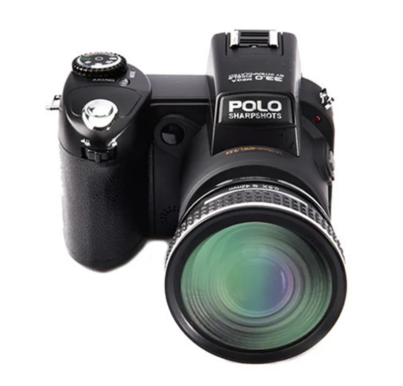 HD JOZQA POLO D7200 цифровая камера 33 млн пикселей с автофокусом Профессиональная зеркальная видеокамера 24X оптический зум три объектива
