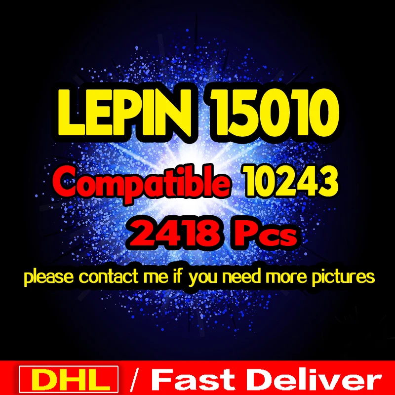 LP 15007 европейский рынок 15010 Конструктор &quotПарижский ресторан&quot здание уличного