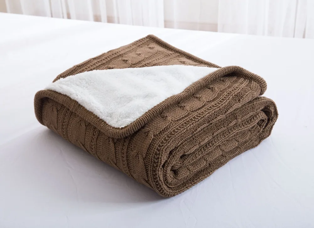 Прямая поставка, Кашемировое трикотажное одеяло s для кровати, повседневное покрывало для дивана, покрывало в клетку, покрывало для взрослых