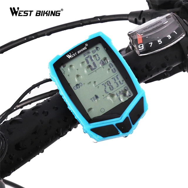Buy WEST BIKING Wireless Bike Computer Waterproof 20