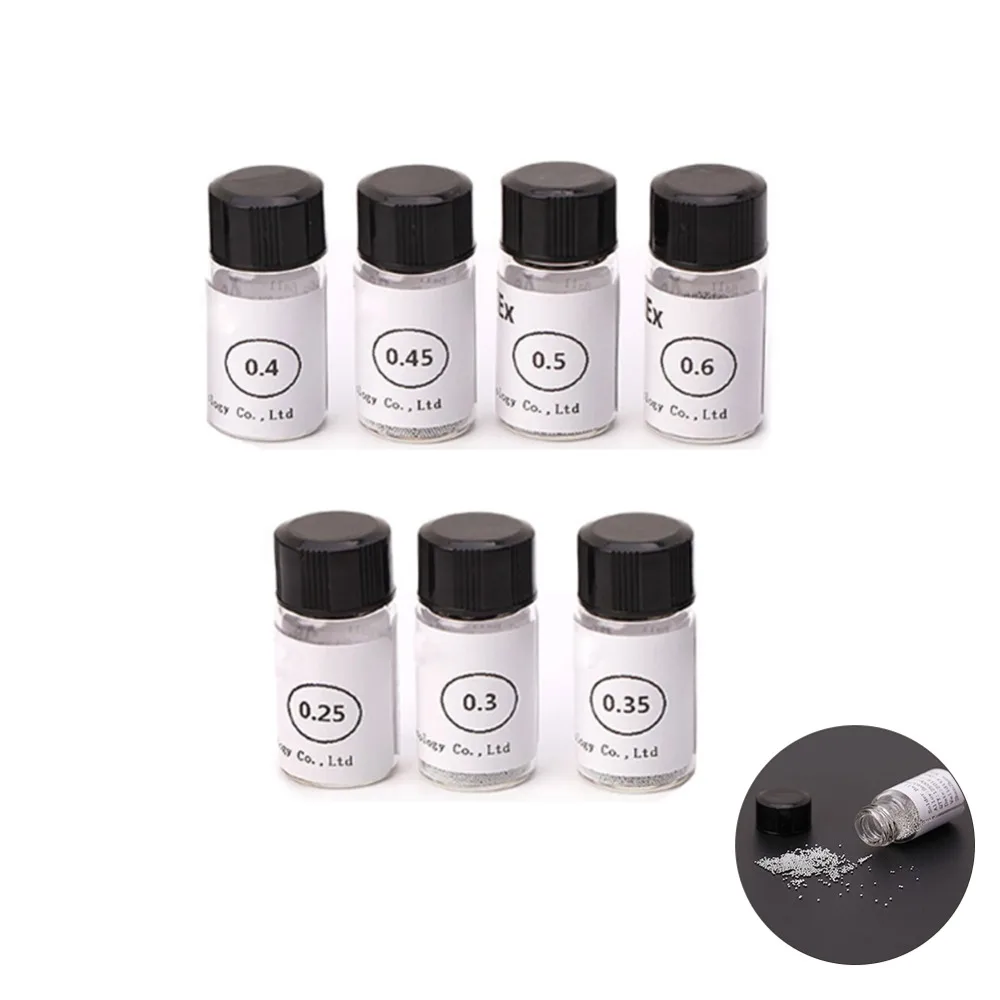 

12.5K x 7 Bottles BGA Reballing Soldering Balls Lead Solder Ball Set For BGA Rework Reballing Stencil Welding Solder Tools Set