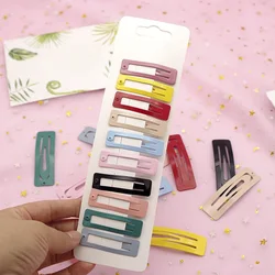 Candy Color Hairpins Snap Hair Clip For Girls Cute Glitter Hair Pins Unique Women's Gift BB Hair Clip Hair Accessories Candy Color Hairpins Snap Hair Clip For Girls Cute Glitter Hair Pins Unique Women's Gift BB Hair Clip Hair Accessories