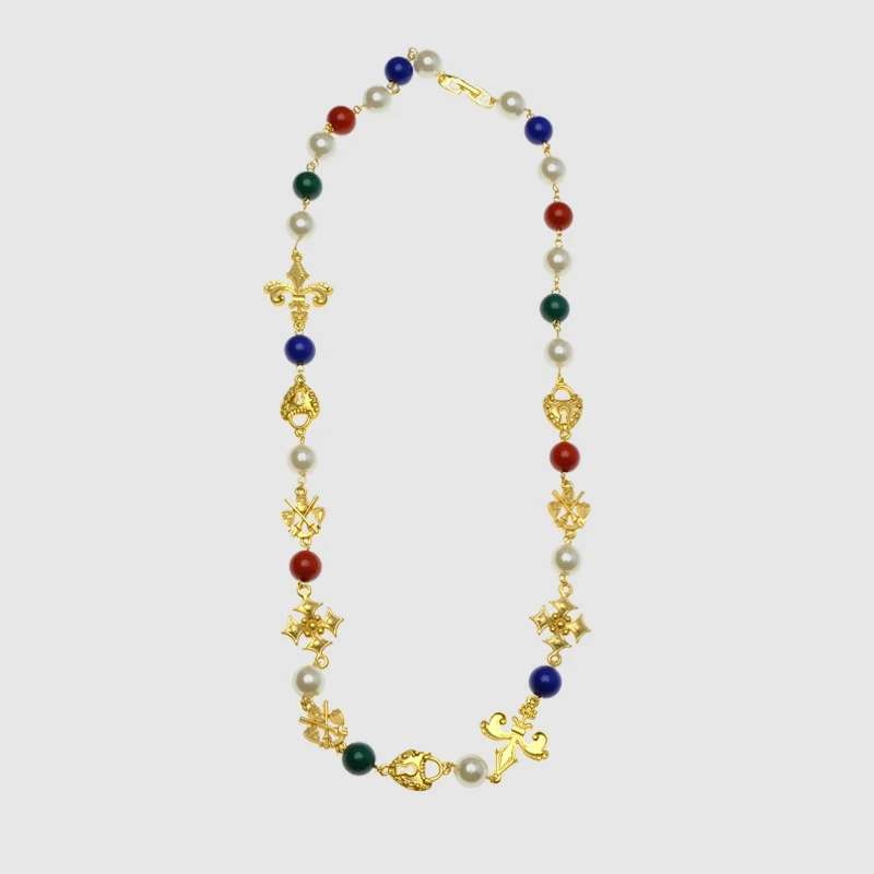 

Amorita boutique Colorful pearl necklace for women