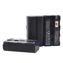 DSTE 3 шт. NP-F550 NPF570 NP-F550 Батарея для sony MVC-FD51 MVC-FD7 MVC-FD71 MVC-FD73 MVC-FD73K MVC-FD75 FD81Camera YN308 VL162T