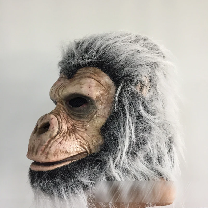 2018 популярная Маскарадная маска kingkong gorilla на Хэллоуин реалистичные маскарадные