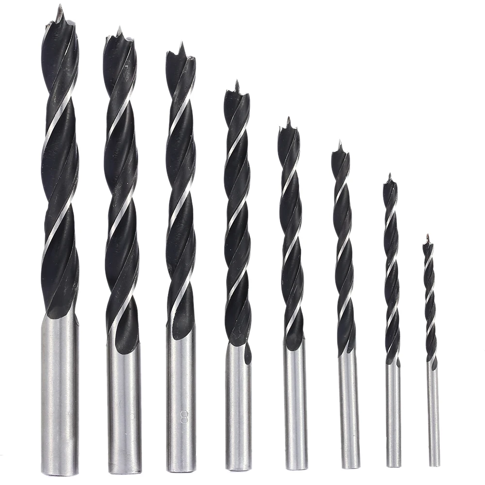 Details about   Brad Point Drill Bit 3mm-16mm Hole Saw Joiner Carpenter Fast Drill Wood Tool 