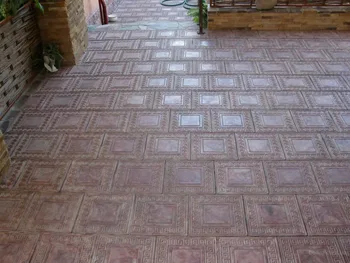 

1pcs Hard ABS Plastic molds for paving slabs concrete "Gothic" for paving Plaster Stone Tiles Paving Slabs