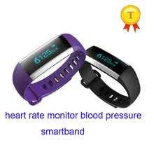Цена простым и модным дизайном для мальчиков и девочек смарт-браслет с OLED 50 мА/ч, IP67, который надевается на кисть, для контроля пульса во время занятий фитнесом mornitor интеллектуальные браслеты с измерением артериального давления