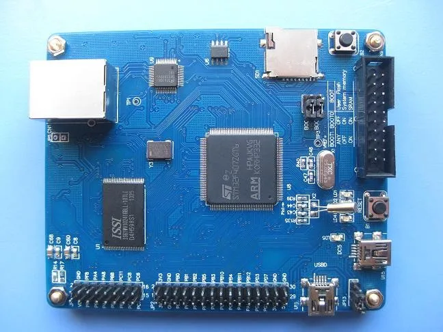 Бесплатная доставка STM32F407ZGT6 развитию/основной плате (100 м Ethernet 2 м SRAM, 16 м Флэш NOR