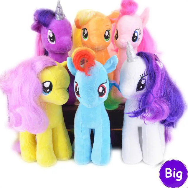 

Poni Cute Doll Ornaments Plush Toys Little Unicorn Horses Model Toy For Children/Girl 19CM