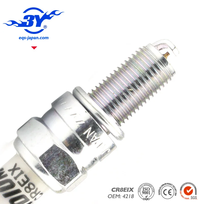 

4pcs/lot . CR8EIX 4218 Motorcycle IRIDIUM spark plug CR8EIX for 4814 4218