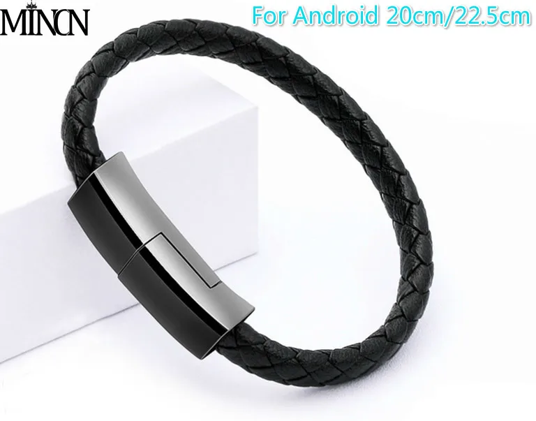 MINCN Leather Mini Micro Bracelet For Android Phone smart Women | Украшения и аксессуары