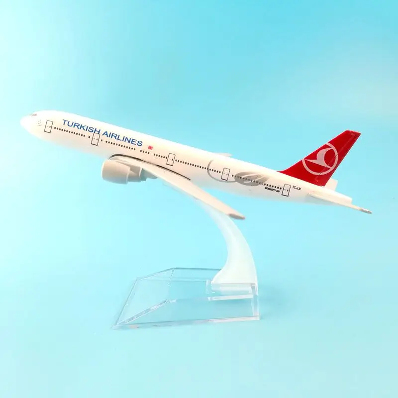 Комплекты летательных аппаратов Turkish Airlines Boeing 777 300 16 см подарок на день рождения