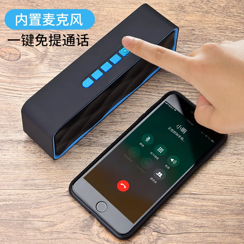 Горячая продажа беспроводной открытый Bluetooth динамик SC 211 портативная карта Instert