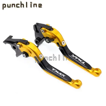 

For YAMAHA TMAX 500 2001-2007 T-MAX 500 Scooter Accessories Folding Extendable Brake Levers