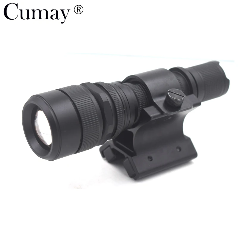 

Outdoor Hunting LED Flashlight XML L2 Torch Light 5 Modes Zoom 6000LM self defense Rechargeable Lighting linterna led zaklamp