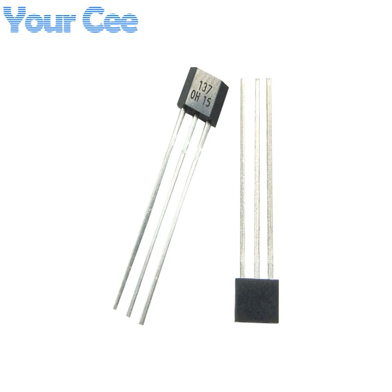 OH137 TO92S Hall Effect Sensor Switch Circuit for Highly Sensitive