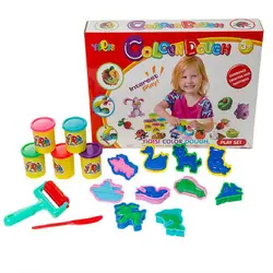 Детские игрушки 3D цвет грязи Моделирование еда набор ABC мороженое развивающие игрушки мягкий материал слизь детские игрушки подарок