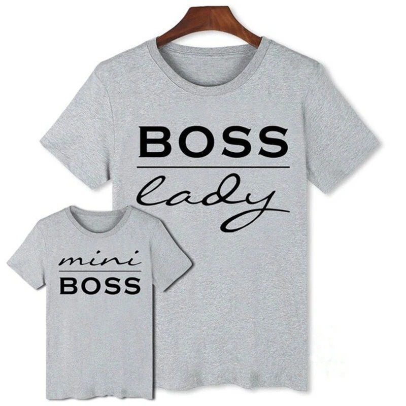 boss lady mini boss matching shirts