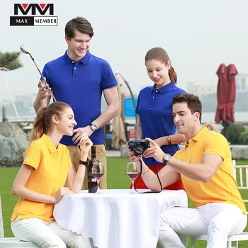 

custom logo Unisex Stand Collar Picnic Party Polo Shirt Recreation Sports Fitness Tops Restaurant Hotel Cafe Waiter Work Uniform