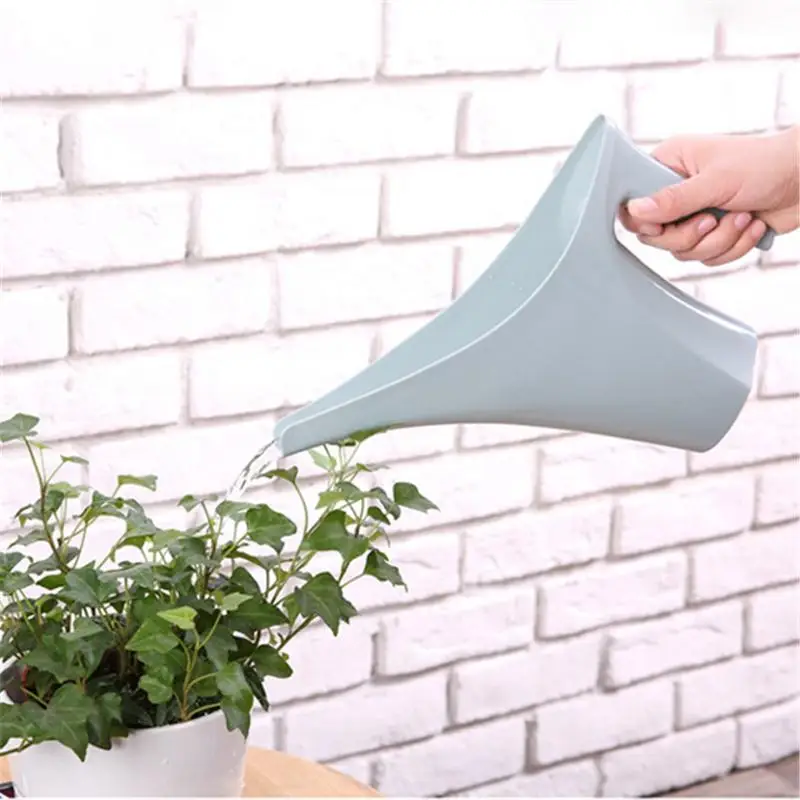 Креативный длинный рот садовый пластиковый полив для дома садовые инструменты пластиковый полив чайник с высокой стойкой ручкой Дизайн