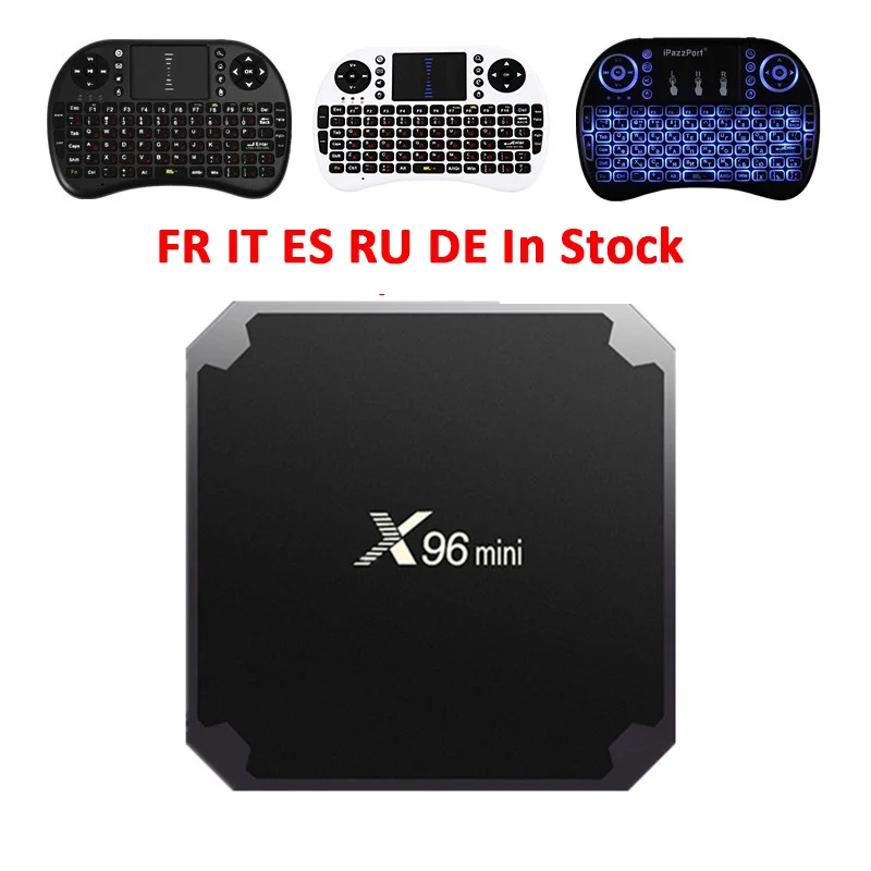 

X96 mini Android 7.1.2 TV BOX 2GB 16GB 1GB 8GB Amlogic S905W Quad Core Suppot H.265 UHD 4K 2.4GHz WiFi X96mini Smart TV Box