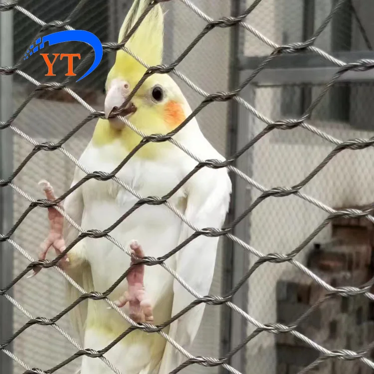 

flexible balustrade stainless steel cable garden net/bird net