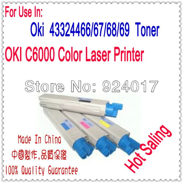

Refill Toner For Okidata C6000 C6050 C6000n C6050n Printer Laser,For Okidata C6050dn C6000dn Toner,For Oki 6000 6050 Toner