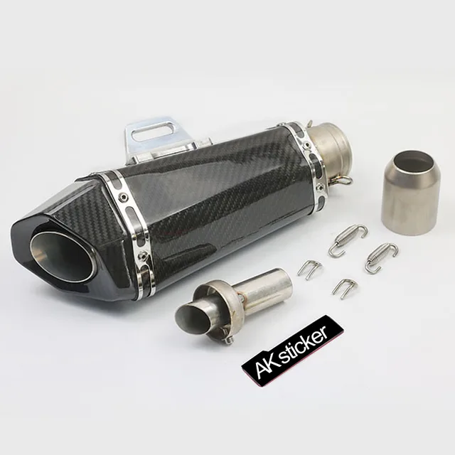 Imitation Titanium Universal Inlet Diameter 51mm(2") motorcycle