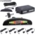 Car Parktronic LED Parking Sensor Kit Подсветка Дисплея с Переключателем Обратный Резервный Радар Монитор Детекторная Система С 4 Датчиками