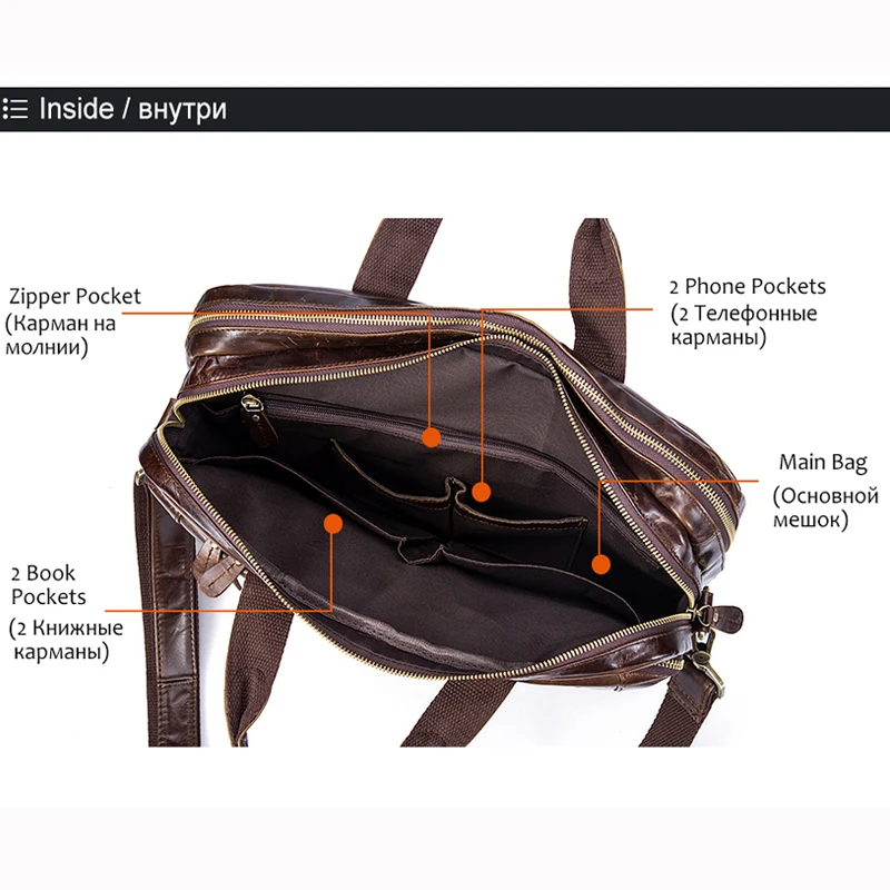 WESTAL Men's Briefcase Male Genuine Leather Men Bags Messenger Bag Leather Laptop Bag for Men Computer/ Document Bags 9207 WESTAL Men's Briefcase Male Genuine Leather Men Bags Messenger Bag Leather Laptop Bag for Men Computer/ Document Bags 9207