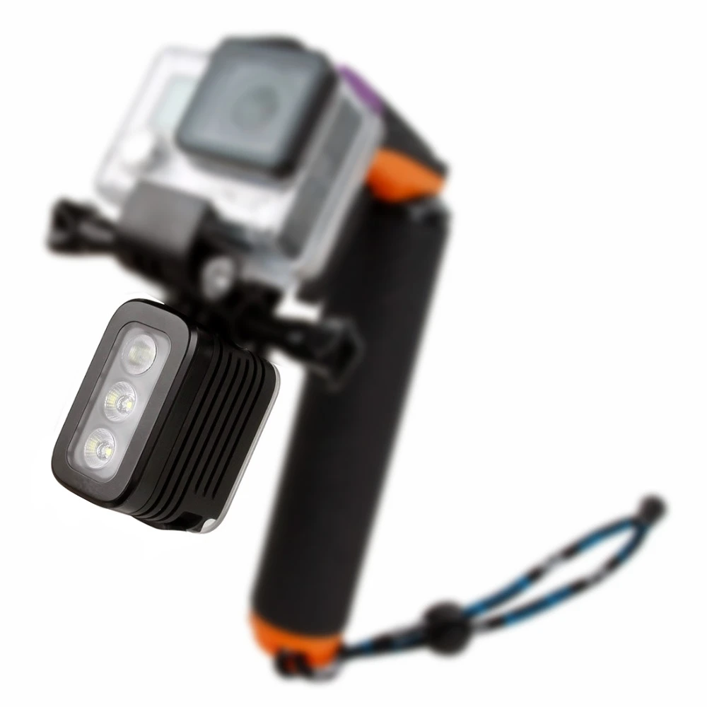 Tauchen Unterwasser 30 Meter wasserdicht LED Tauchen Video Licht für GoPro 