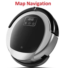 2017 Newest Intelligent Planning Map Navigation Wet And Dry Robot Vacuum Cleaner B6009 With Smart Memory