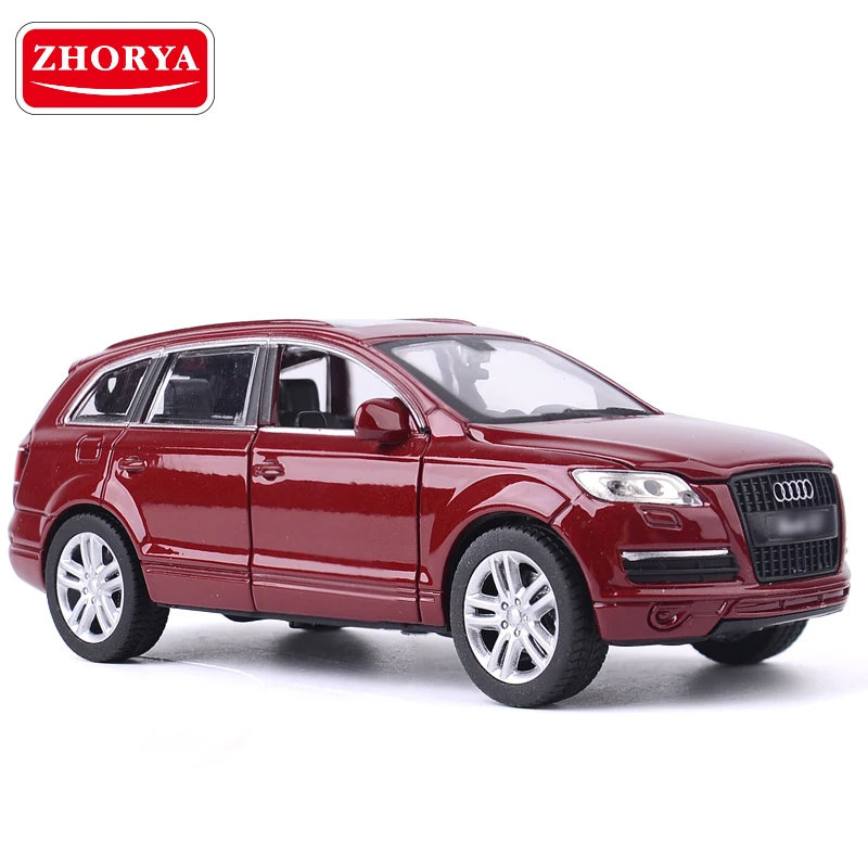 

Zhorya High Simulation Alloy Car 1:32 Pull Back Metal Diecast Vehicle Model Toy Door-open with Light&Music For Kids Gift