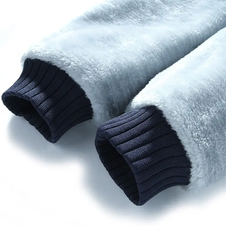 2018 Men Tracksuit Male Moletom Hoodies Warm Velvet Sweatshirt Male Winter Thick Fleece Camouflage Sport Suits Jacket+Pant 2PC 13